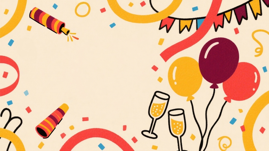 colorful-hand-drawn-celebration-background-with-party-elements
